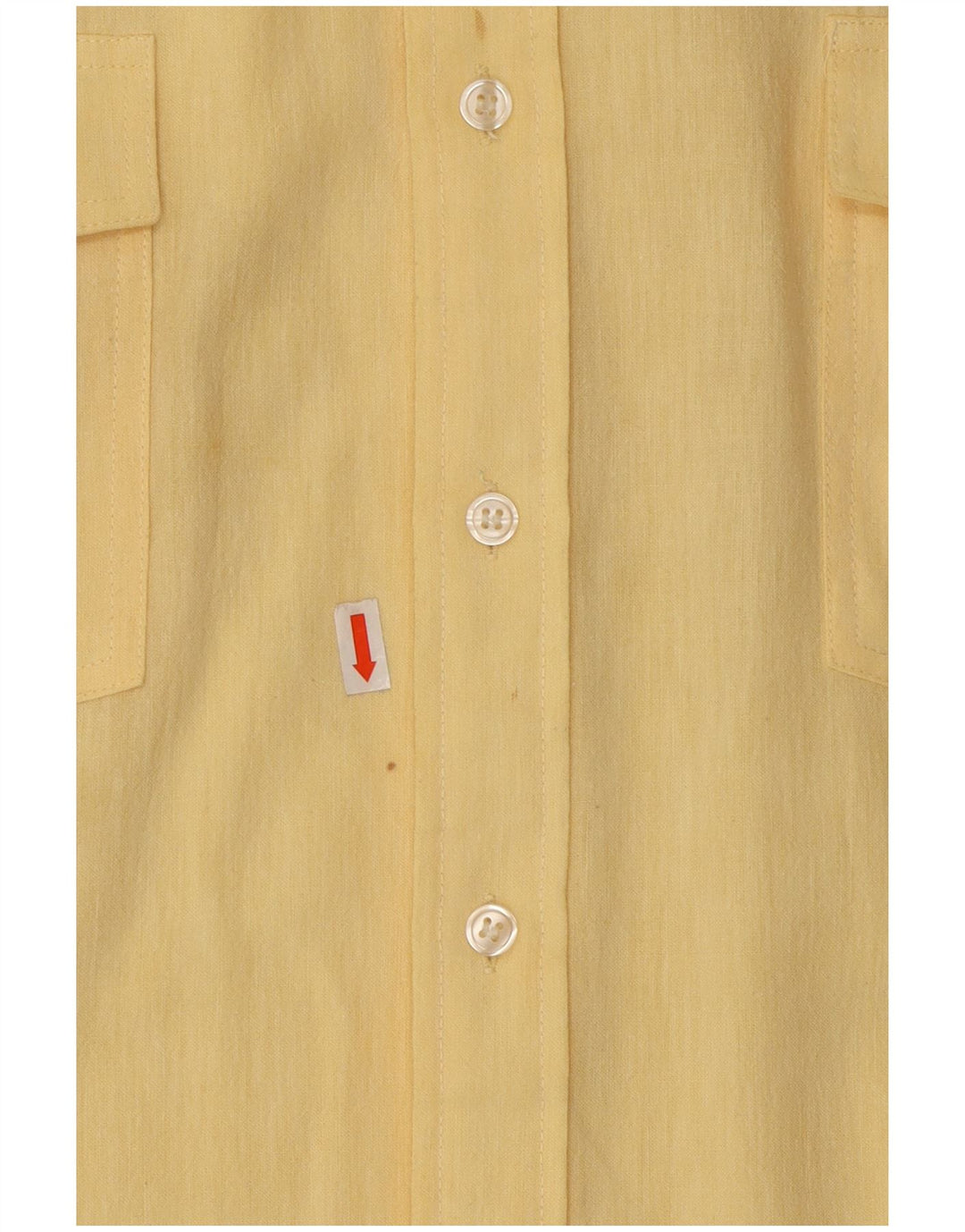 Мужская рубашка ARIZONA JEANS, размер 45/46 XL, желтый хлопок