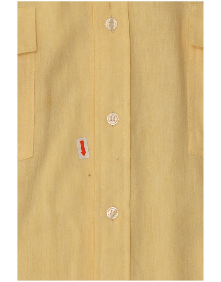 Мужская рубашка ARIZONA JEANS, размер 45/46 XL, желтый хлопок