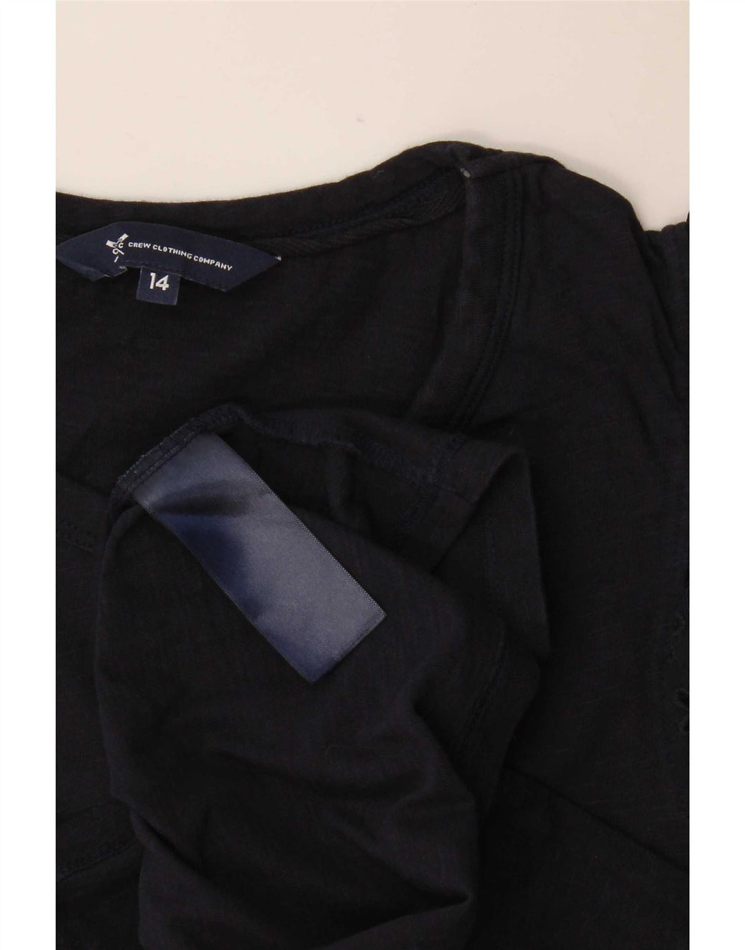 Женская блузка Crew Clothing Top UK 14, средний темно-синий с цветочным принтом