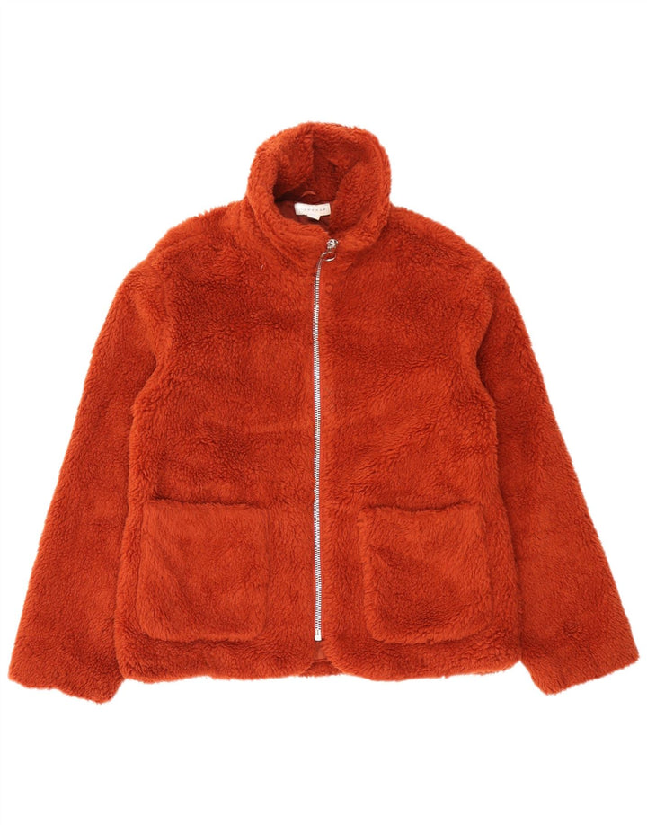 Женская ветровка большого размера Topshop Teddy Bear UK 10, маленькая оранжевая