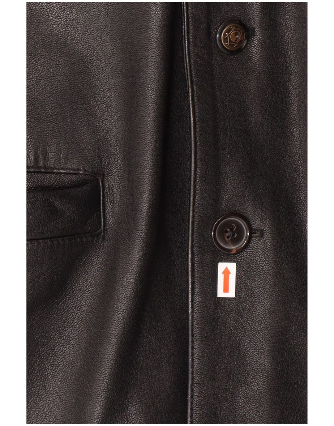 Мужская кожаная куртка ROUTE 66 UK 40, большая черная кожа