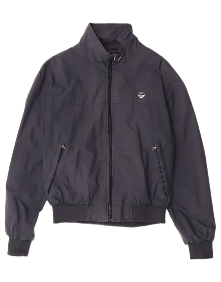 NORTH SAILS Mens Bomber Jacket UK 36 Small Navy Blue