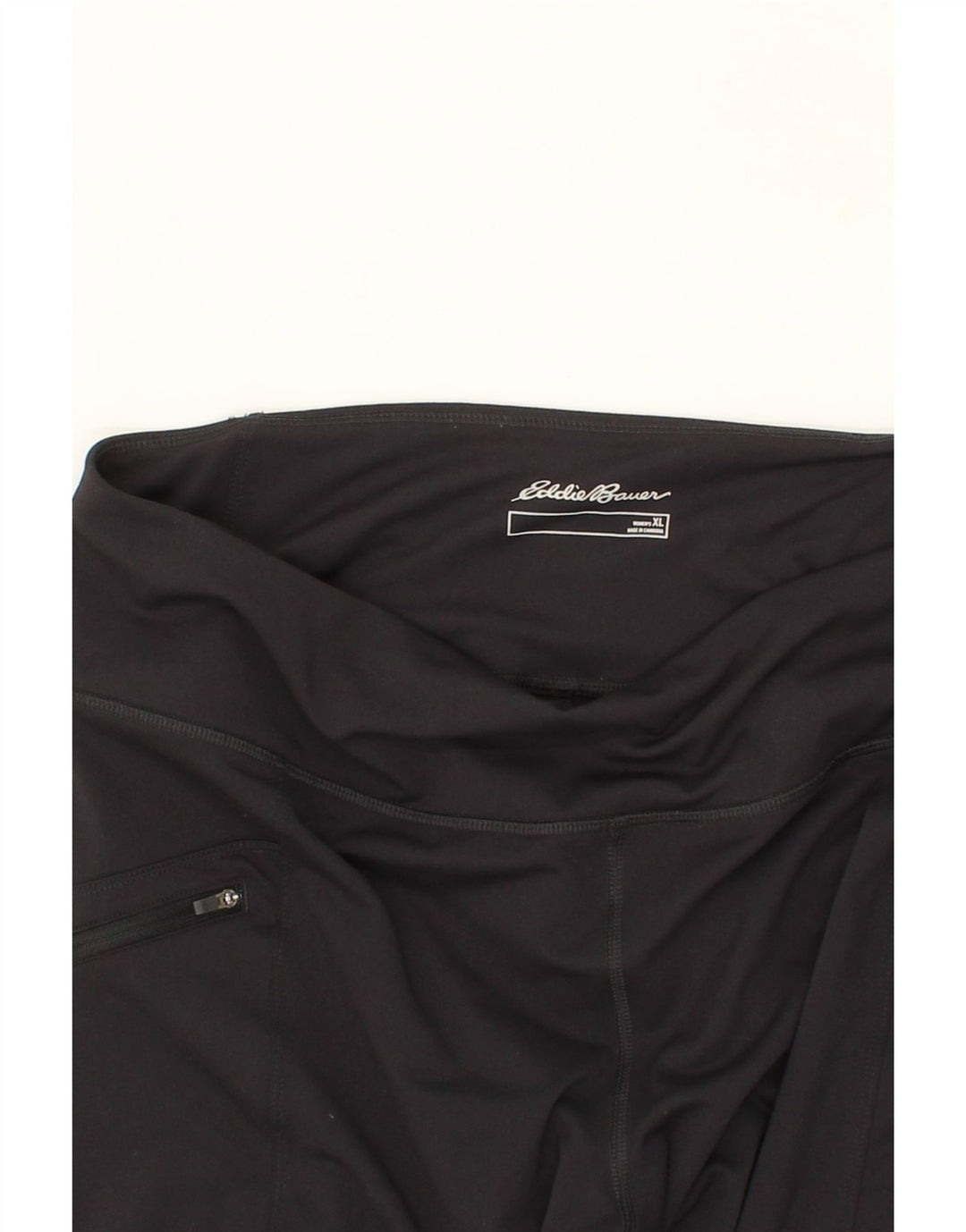 EDDIE BAUER Womens Leggings UK 18 XL  Black Polyester Vintage Eddie Bauer and Second-Hand Eddie Bauer from Messina Hembry 