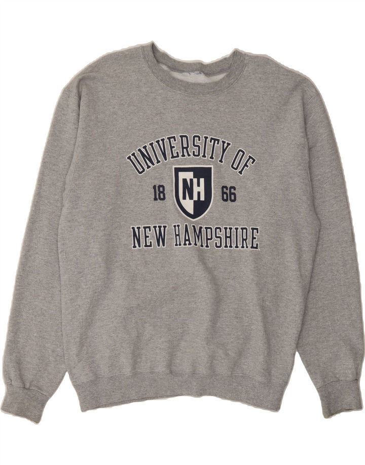 CHAMPION Mens Graphic Sweatshirt Jumper Large Grey Vintage Champion and Second-Hand Champion from Messina Hembry 