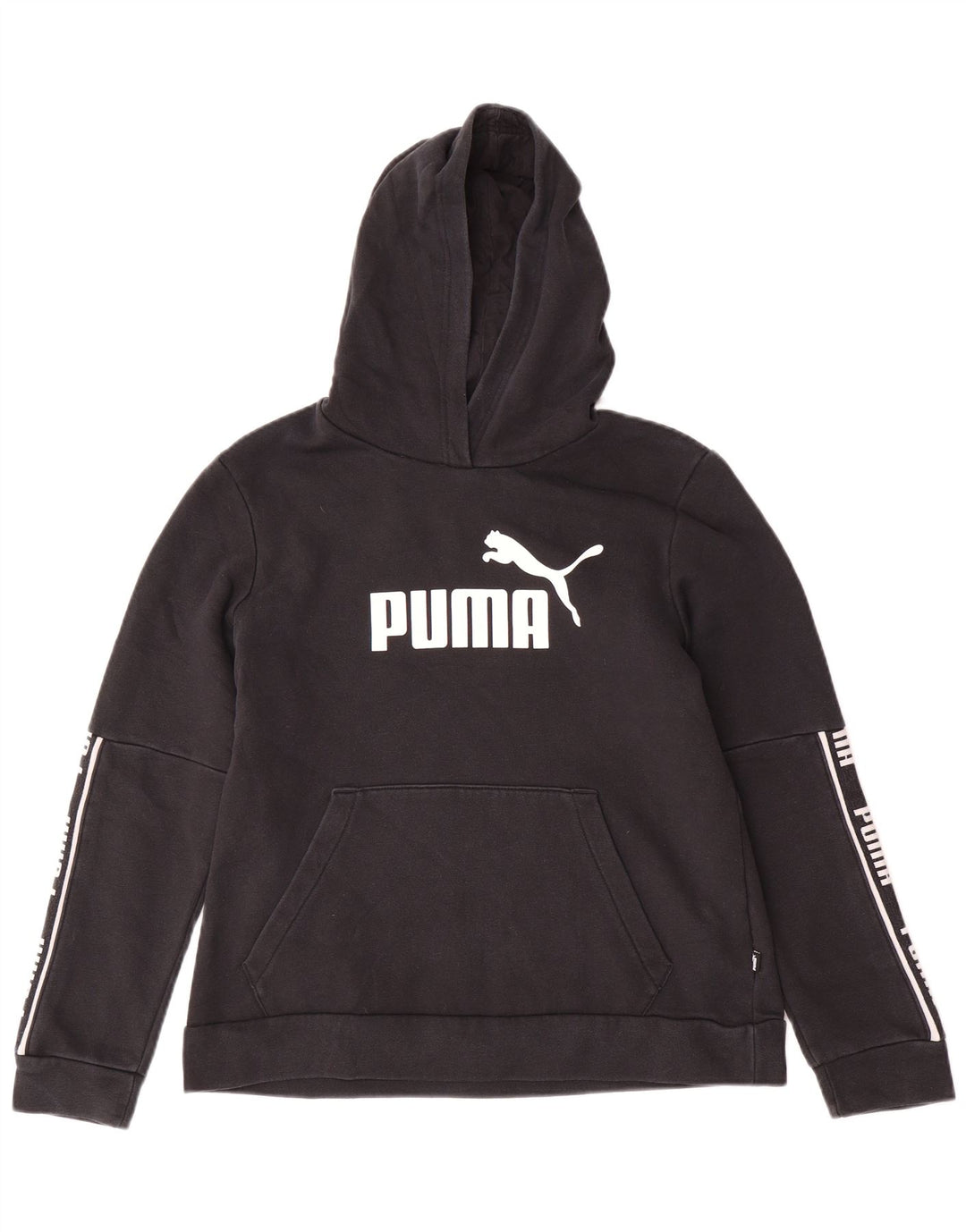 Женский джемпер с капюшоном PUMA UK 18 XL, черный хлопок