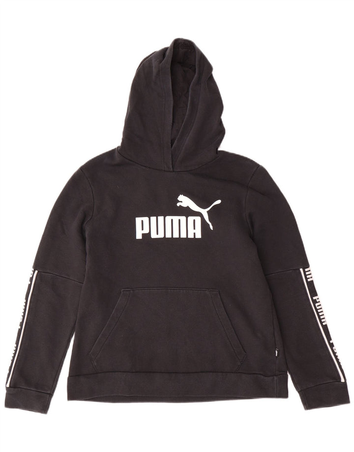 Женский джемпер с капюшоном PUMA UK 18 XL, черный хлопок