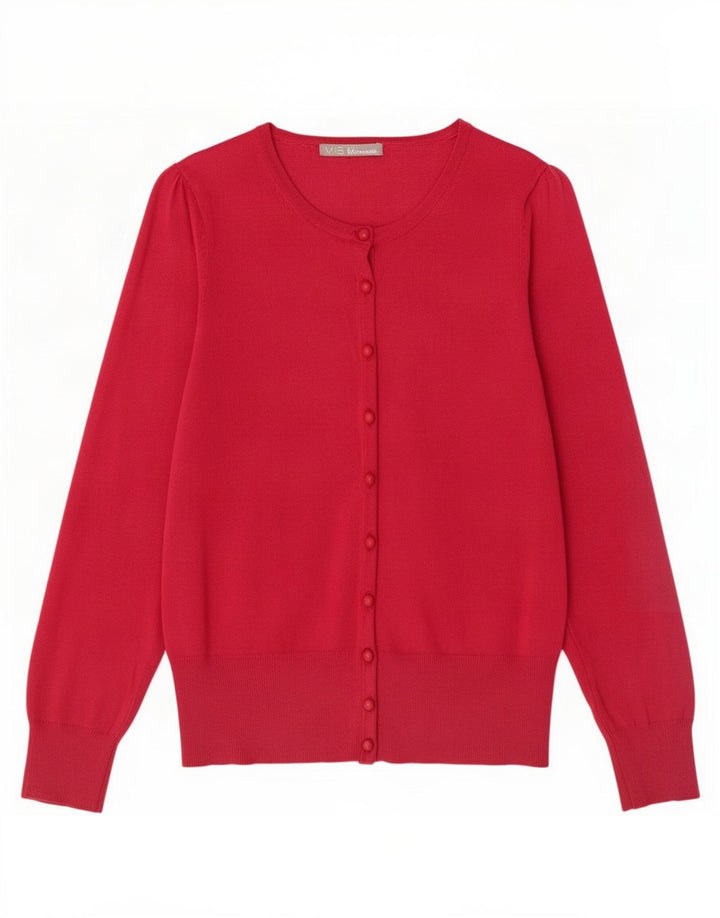 Женский кардиган Marks & Spencer UK 12 Средний Розовый
