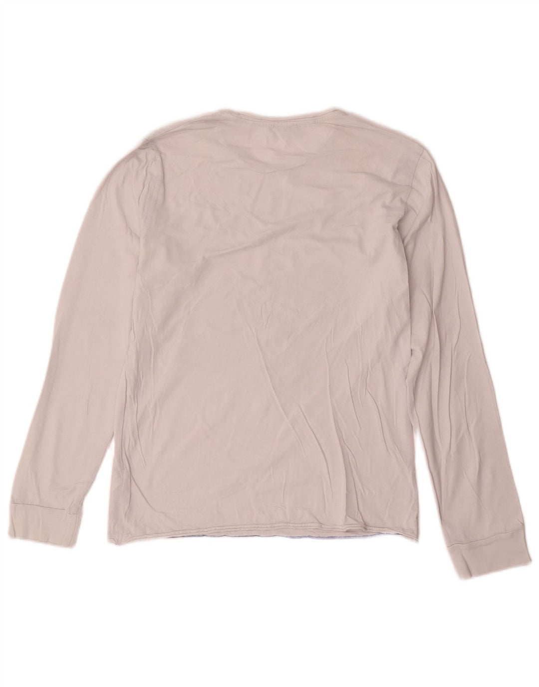 Топ Diesel с рисунком для девочек, длинный рукав, 15–16 лет, белый хлопок