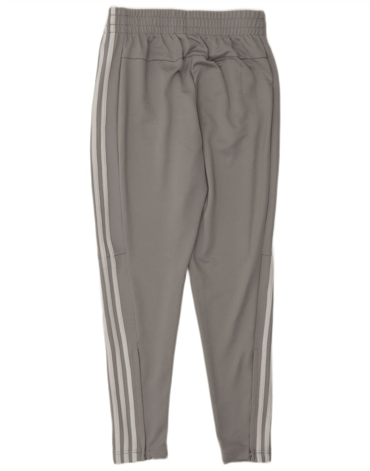 Женские спортивные брюки Adidas UK 8/10, маленький серый полиэстер