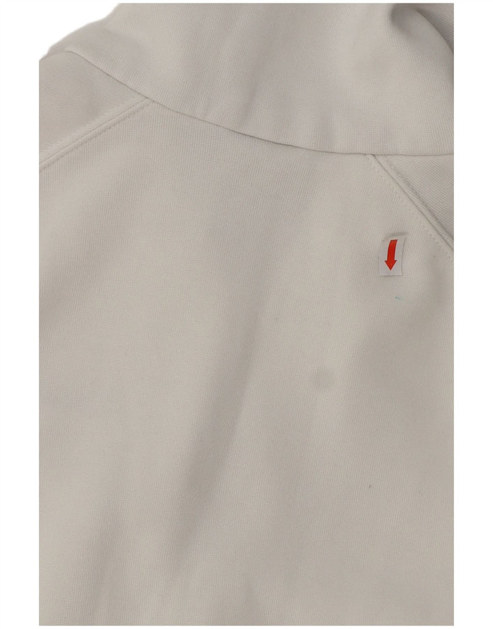 Спортивный костюм ADIDAS для девочек, верхняя куртка 13-14 лет, белый хлопок