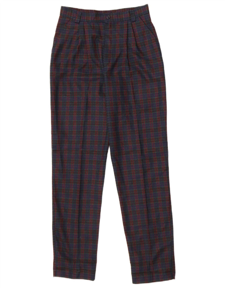 Женские брюки чинос Sivar IT 42 Medium W26 L30 Темно-синие в клетку