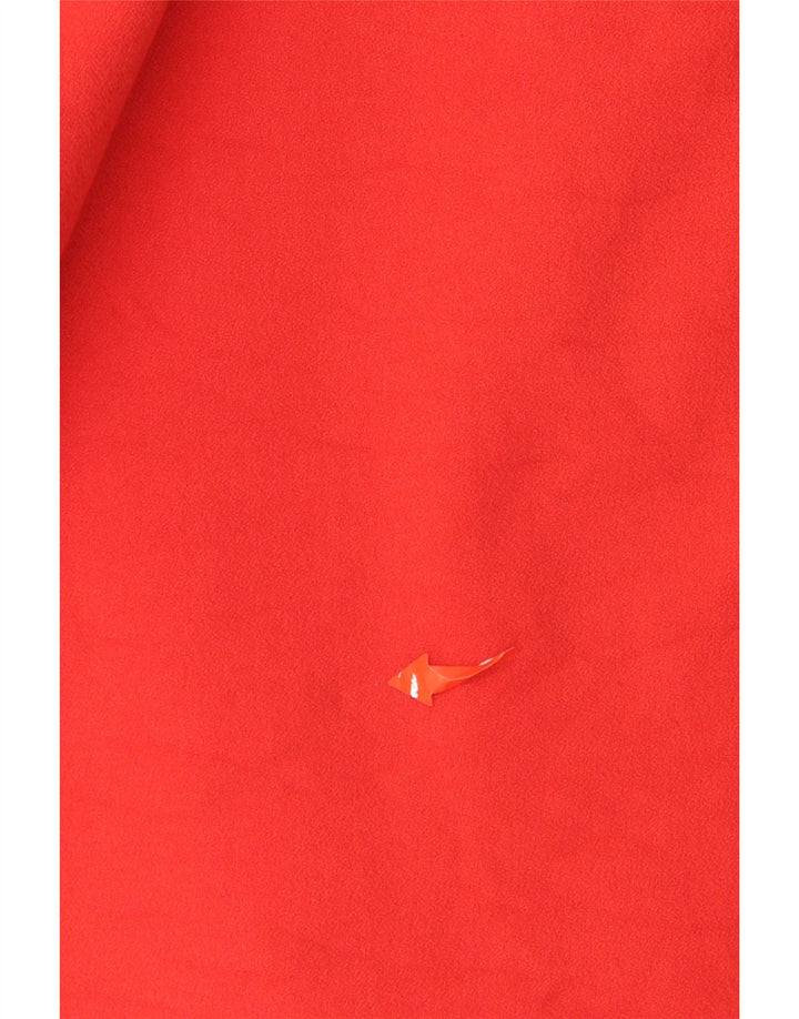 Женский удлиненный пиджак ZARA UK 12, средний красный полиэстер