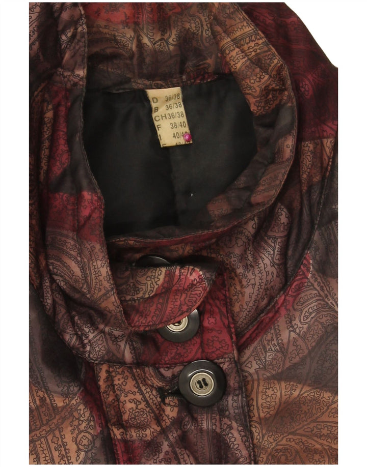 ВИНТАЖНАЯ женская ветровка, пальто EU 36/38, маленькое разноцветное с пейсли