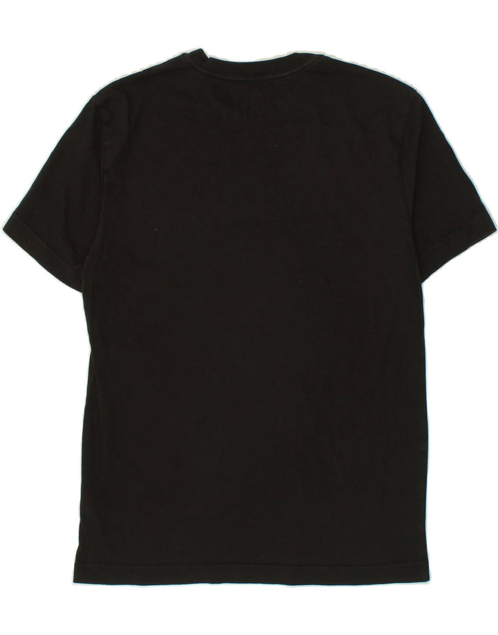 HURLEY Mens Graphic T-Shirt Top Small Black Cotton Vintage Hurley and Second-Hand Hurley from Messina Hembry 