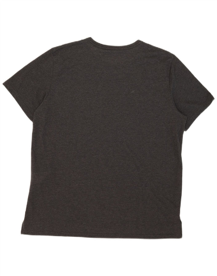 Мужская футболка Nike Dri Fit Top XL, серый полиэстер