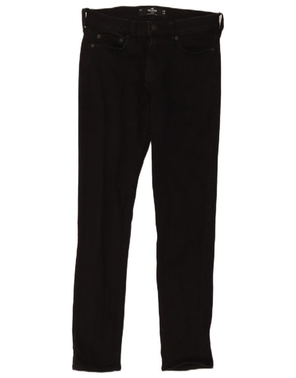 Женские джинсы скинни Hollister W29 L32, черный хлопок