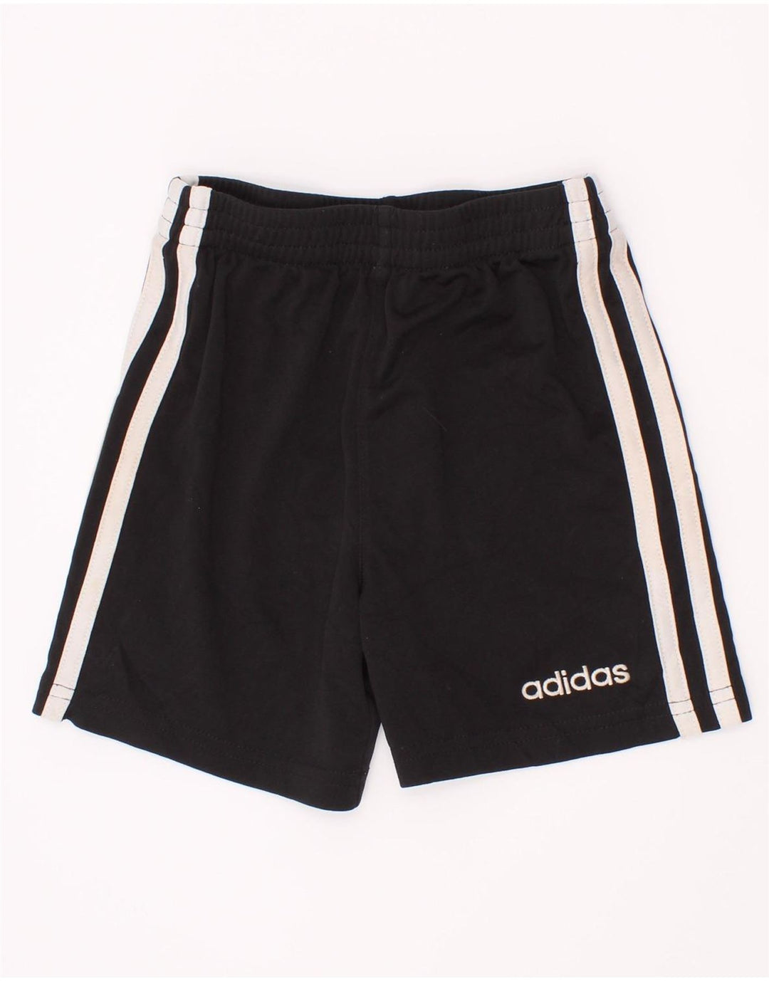 Спортивные шорты Adidas для мальчиков 18-24 месяцев, черный полиэстер