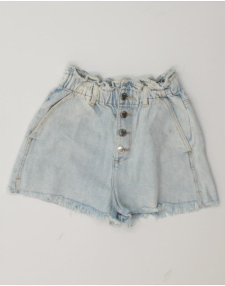 Женские джинсовые шорты ZARA EU 34 2XS W24 Синие