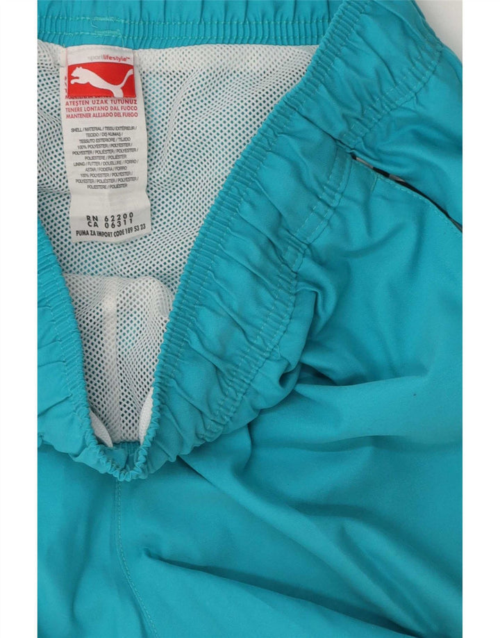 Женские шорты для плавания Puma UK 8, маленькие синие, полиэстер