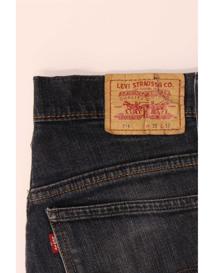 Женские джинсы Levi's 514 Bootcut W30 L32 Темно-синие, хлопок