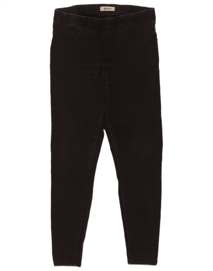 Женские джинсы джеггинсы Marks & Spencer UK 12, средние W29 L28, черный хлопок