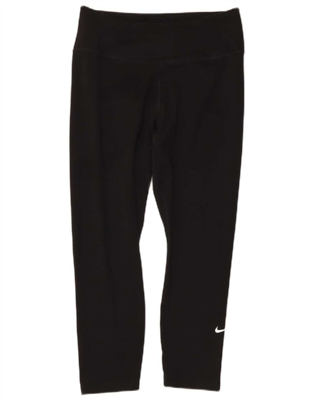 Женские леггинсы-капри Nike Dri Fit UK 12, средние, черные
