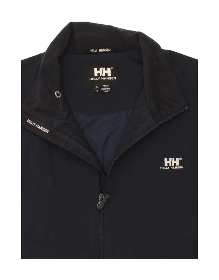 HELLY HANSEN Мужская высокая куртка-бомбер UK 42 XL Темно-синий полиэстер