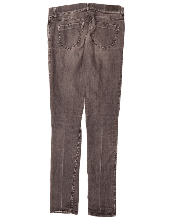 Женские супертонкие джинсы скинни Diesel Livier с низкой талией W29 L34, серый хлопок