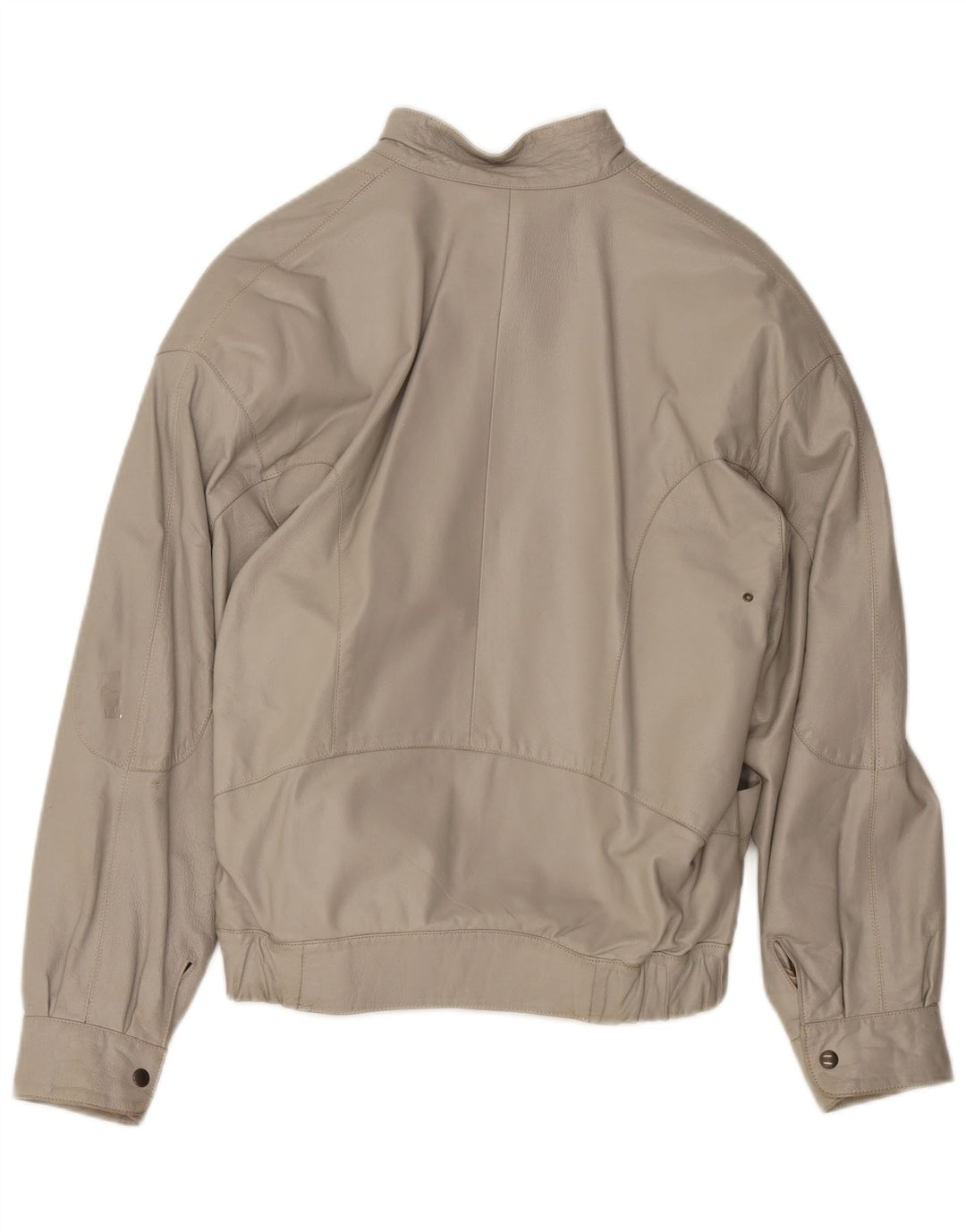 Мужская кожаная куртка Moda Italiana IT 48 Medium Beige Leather