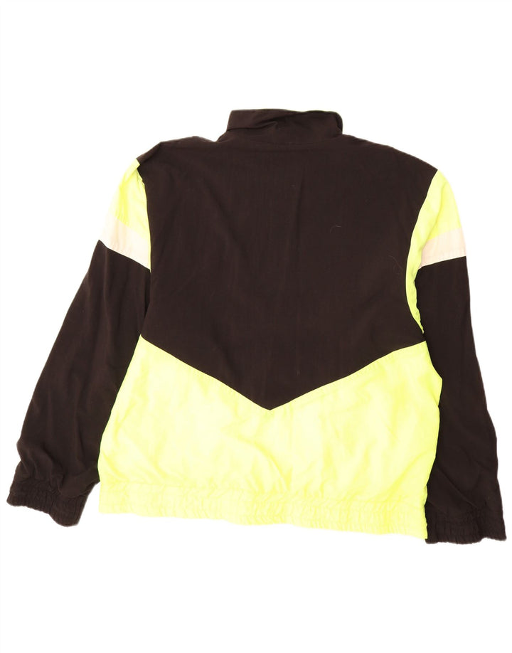 Мужская дождевик с графическим рисунком ERBACHER UK 40, большой черный полиамид с цветными блоками