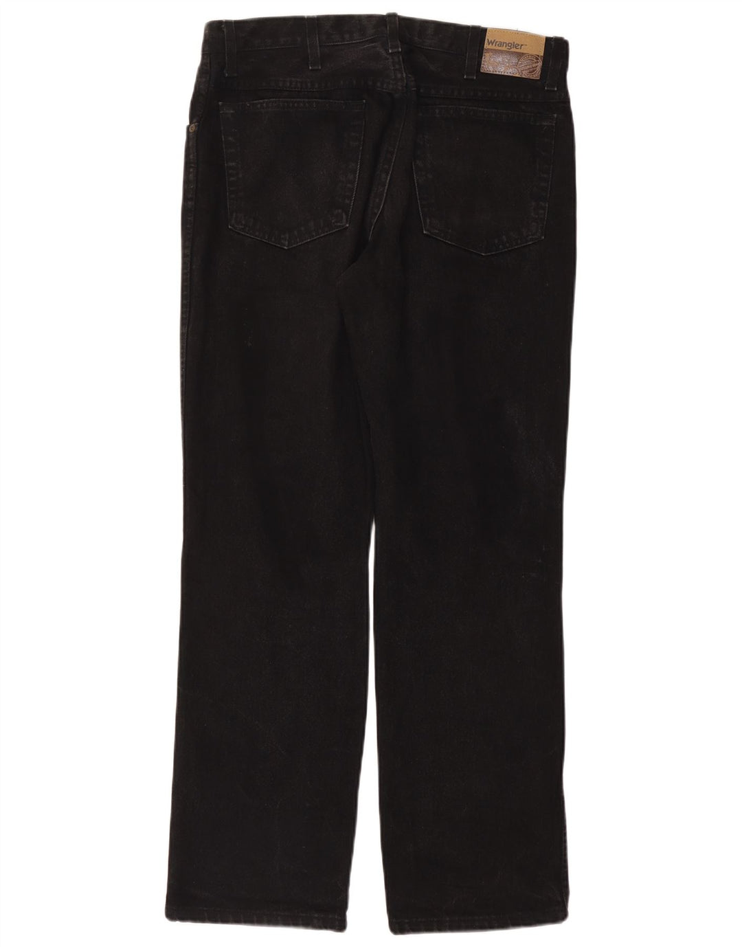 Мужские прямые джинсы Wrangler стандартного кроя W34 L32, черный хлопок