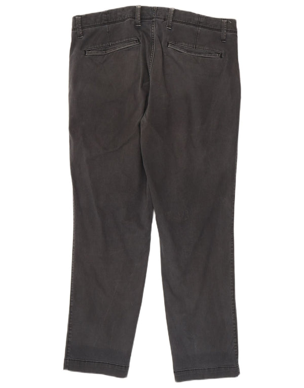 Мужские брюки-чиносы Gap Slim Fit W34 L30, серые, хлопковые