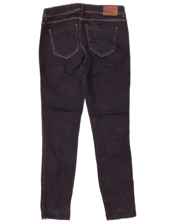 Женские джинсы скинни со средней посадкой Massimo Dutti W28 L27 Темно-синие