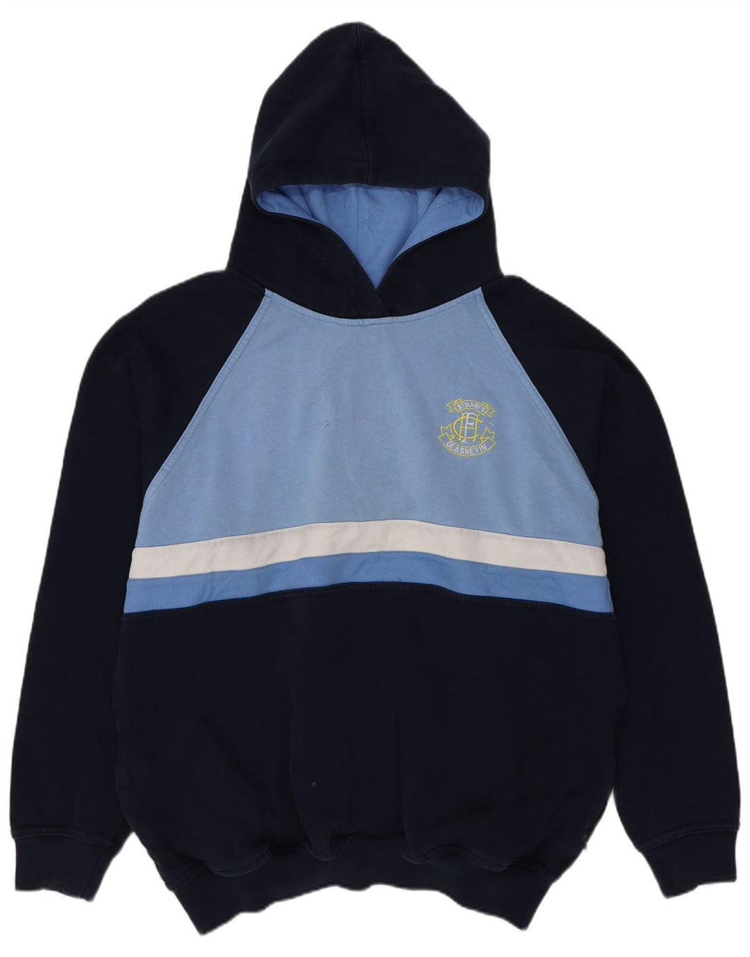 Женский джемпер с капюшоном оверсайз O'Neills UK 14, средний, темно-синий, цветных блоков