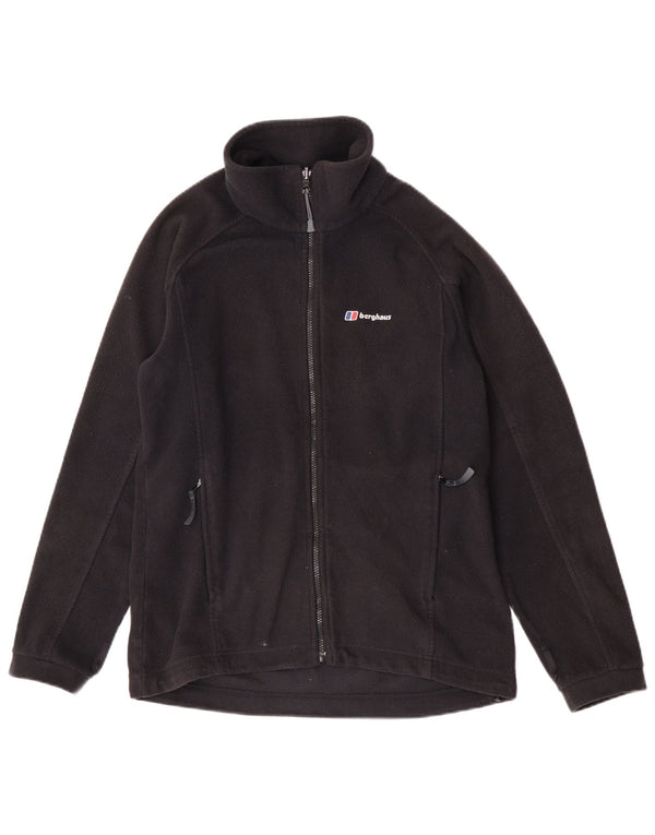 Berghaus Mens Fleece Jacket UK 38 Medium Black Polyester