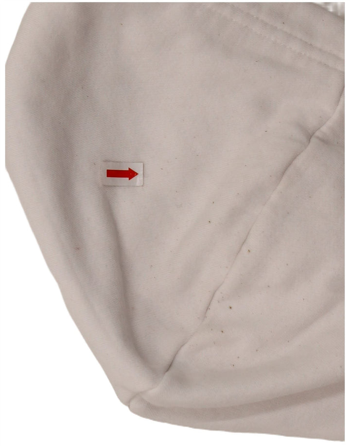 Джемпер с капюшоном JORDAN для мальчиков с рисунком, 13–14 лет, размер XL, белый хлопок