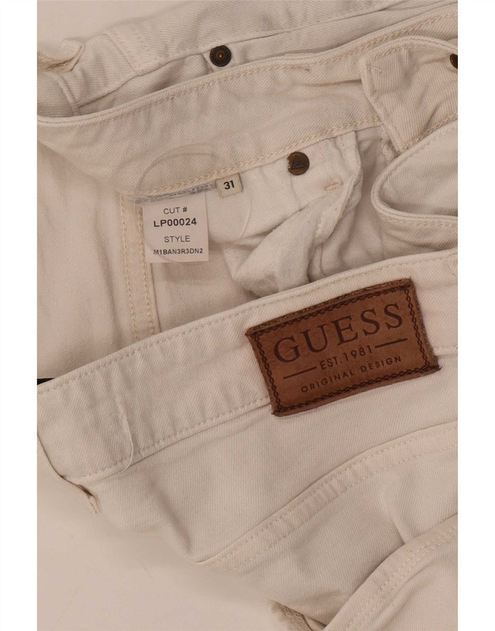 Женские джинсы скинни Guess W31 L31 белые