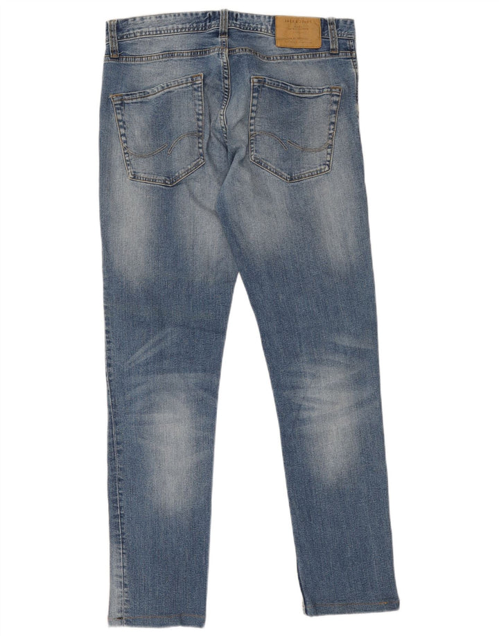 Мужские джинсы JACK & JONES Tim Slim W31 L31, синий хлопок
