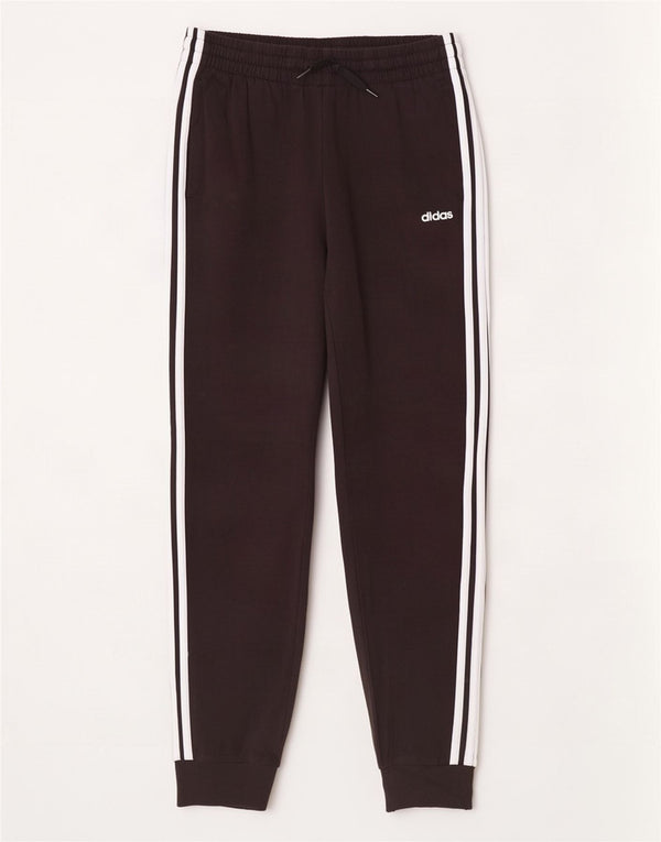 Женские спортивные брюки Adidas Joggers UK 12/14, средний черный хлопок