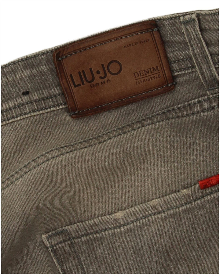 Мужские узкие джинсы Liu Jo W36 L31 серые