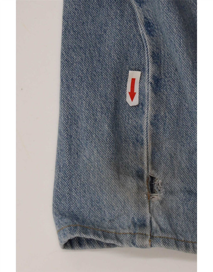 Мужские прямые джинсы Levi's W30 L30 синие, хлопок