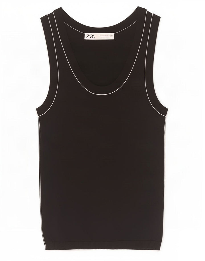 Женский жилет Zara UK 4 XS, черный