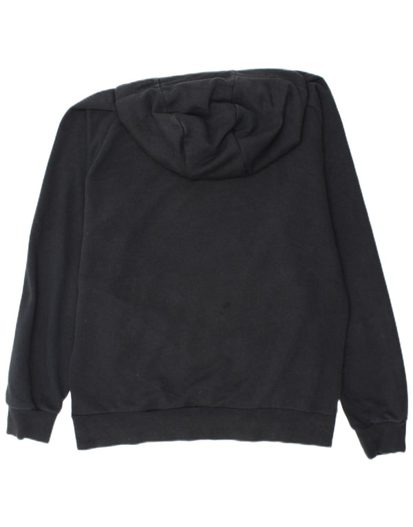 Мужской джемпер с капюшоном PUMA, черный, хлопковый, среднего размера