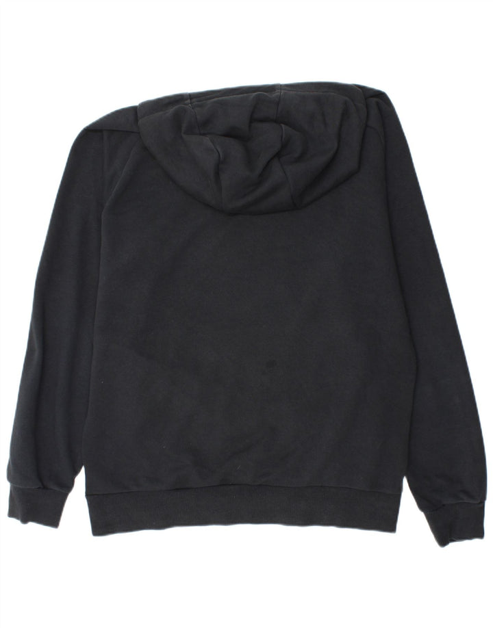 Мужской джемпер с капюшоном PUMA, черный, хлопковый, среднего размера