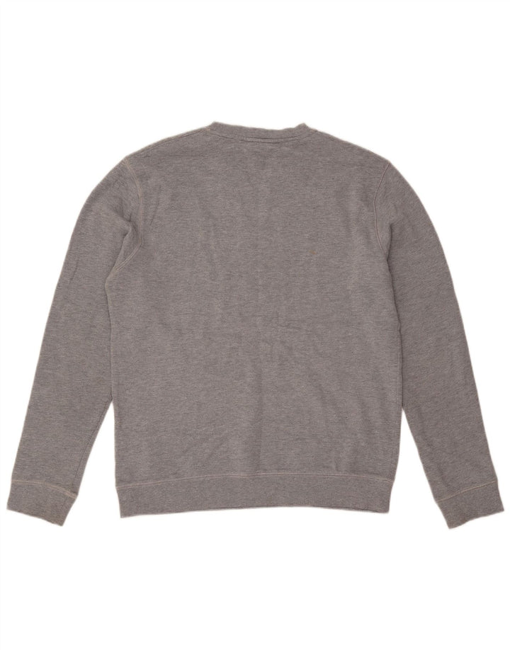 Мужской свитшот с рисунком PENGUIN, большой серый хлопковый джемпер