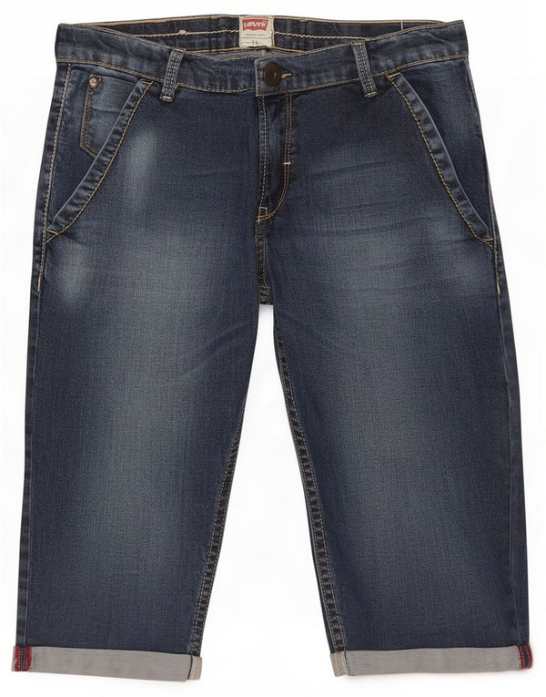 Джинсовые шорты Levi's для мальчиков 13-14 лет W30 Синие