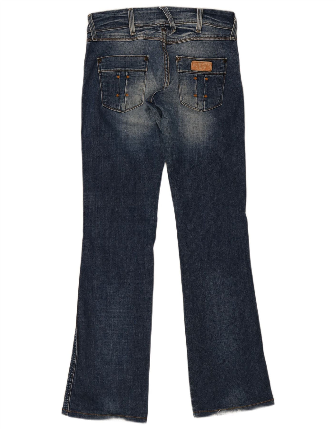 Женские джинсы WRANGLER Iris Bootcut W28 L34 синие, хлопок