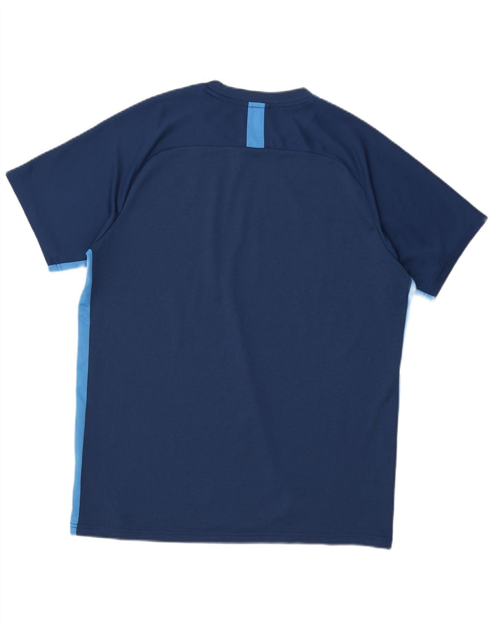 Мужская футболка Nike Dri Fit Top XL, синяя с цветными блоками