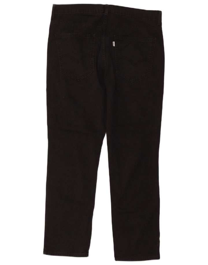 Мужские брюки-чиносы Levi's W36 L30, черные, хлопковые