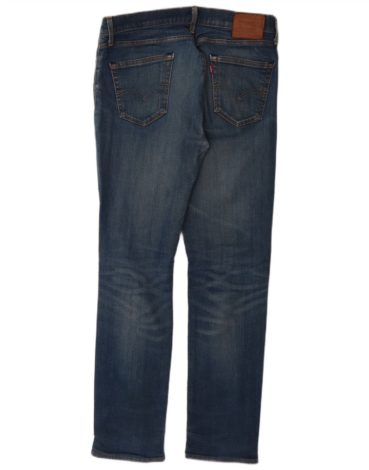 LEVI'S Mens 511 Slim Jeans W34 L34 Blue Cotton